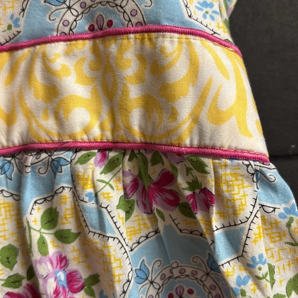 Ann Loren by Jess Kids Girls Dress With Easter Bunny Size 6 - Picture 3 of 12